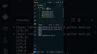 ✅Python round Numeric values #shorts #pythontips #python #learnpython